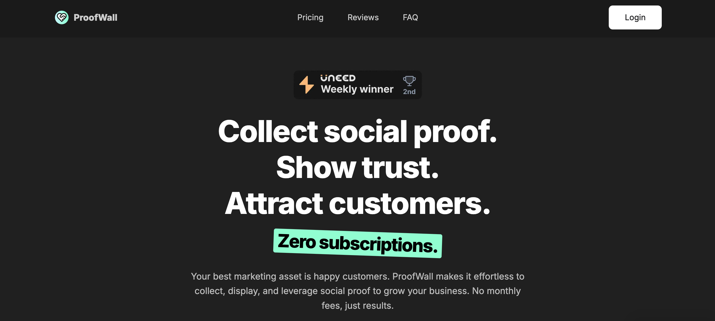 Proofwall logo